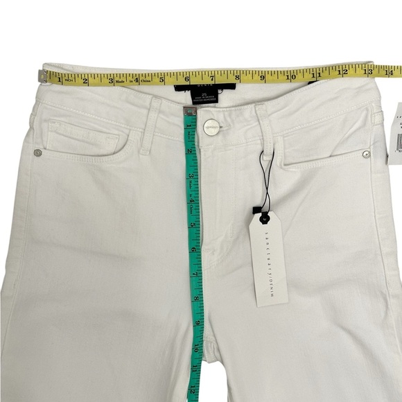 SANCTUARY Denim Robbie Cropped Flare Jeans White Women Size 25 $169 MSRP NWT - Picture 11 of 16